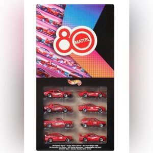 Hot wheels 80th anniversary set NEW